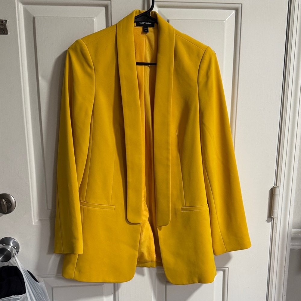 Express Yellow Blazer